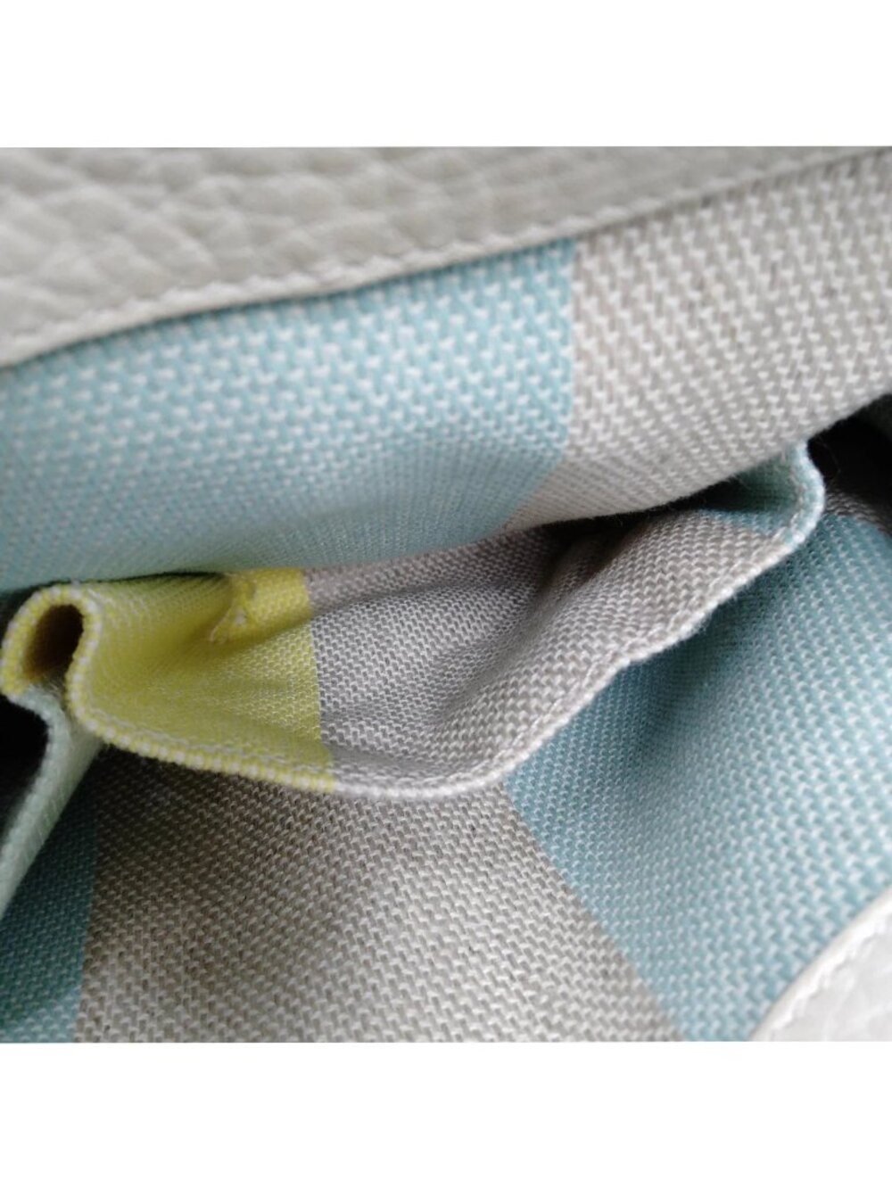 Authentic Gucci Bamboo Daily Top Handle Bag White Leather Crossbody Tote - Picture 14 of 16